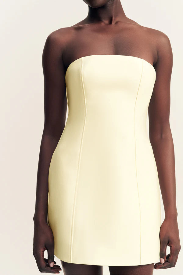 Shona Joy Otis Mini Dress - Yuzu