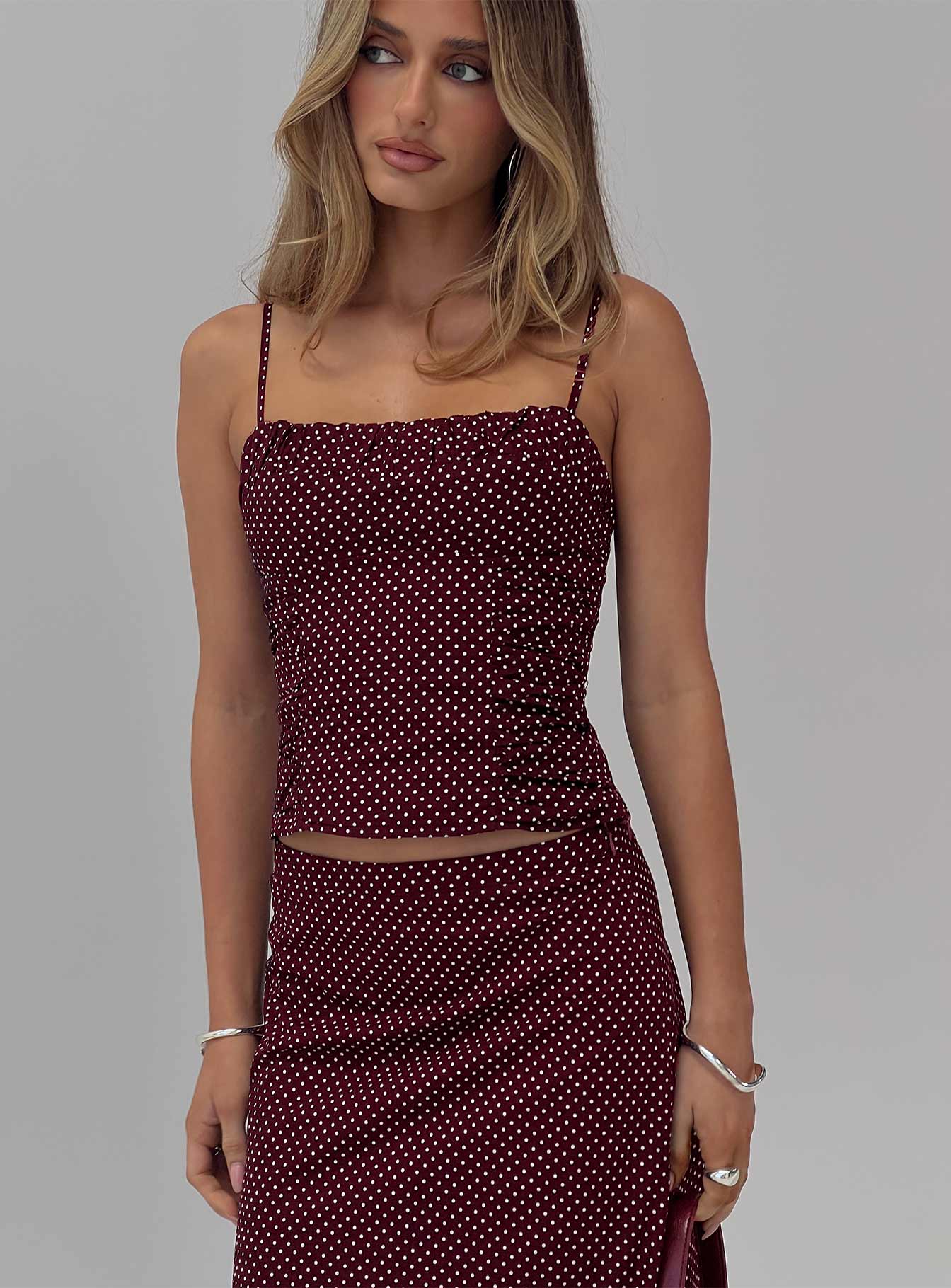 Shining Mirrors Set - Burgundy