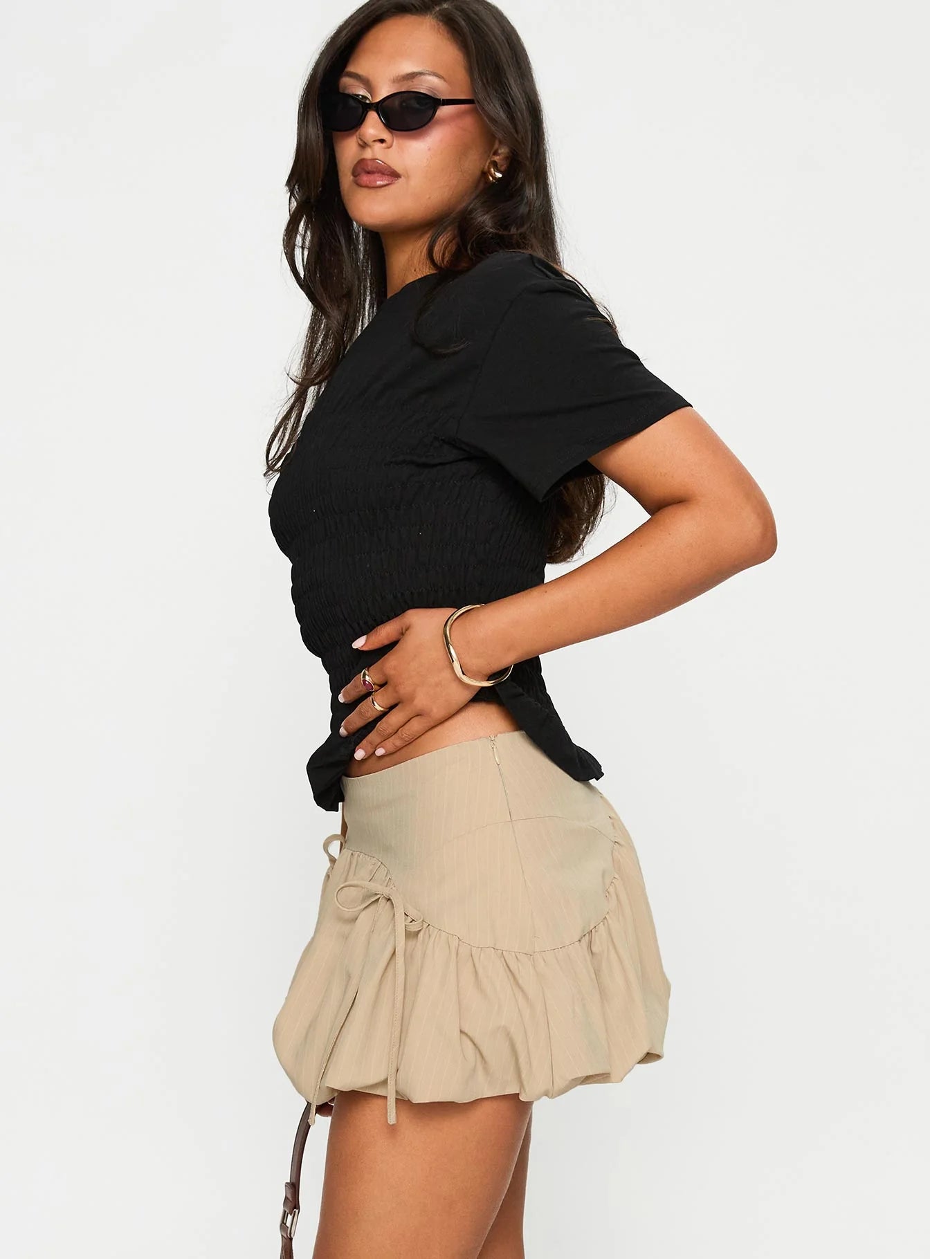 Palloma Bubble Mini Skirt