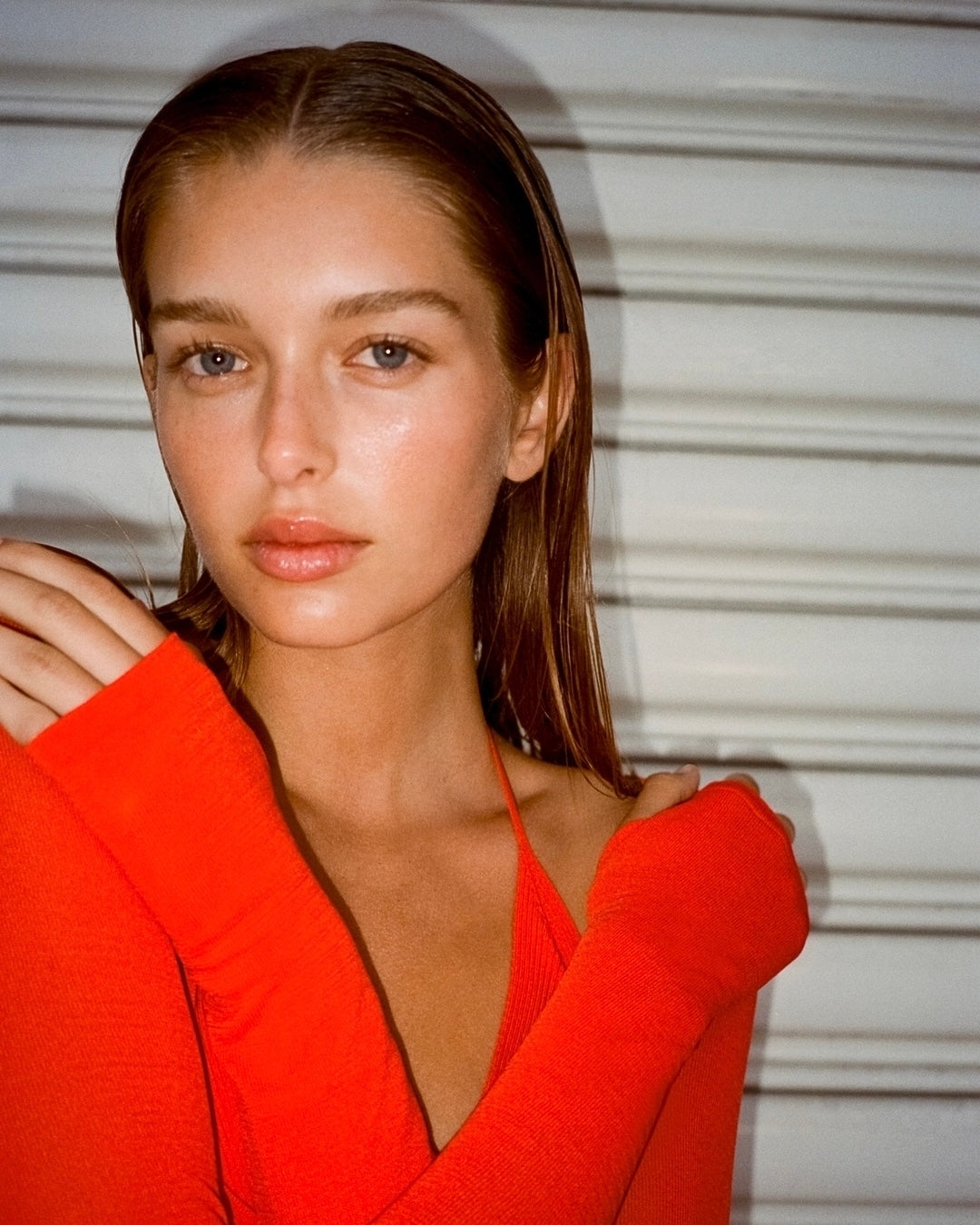 Sir Valejo Halter Dress - Tangerine