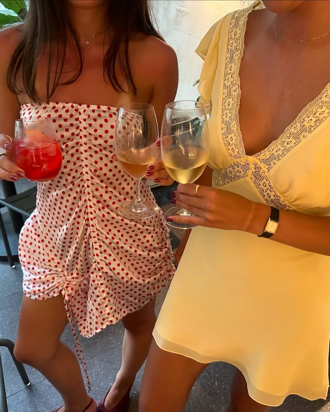 Niamh Robin Jury Gemini Dress in Red Polka