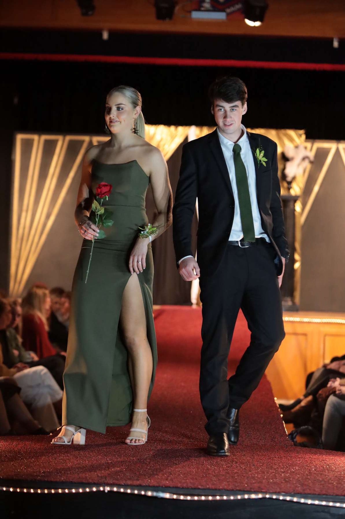 Abbys by Abby Sofia dress in Olive