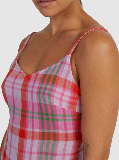 Tartan times slip dress