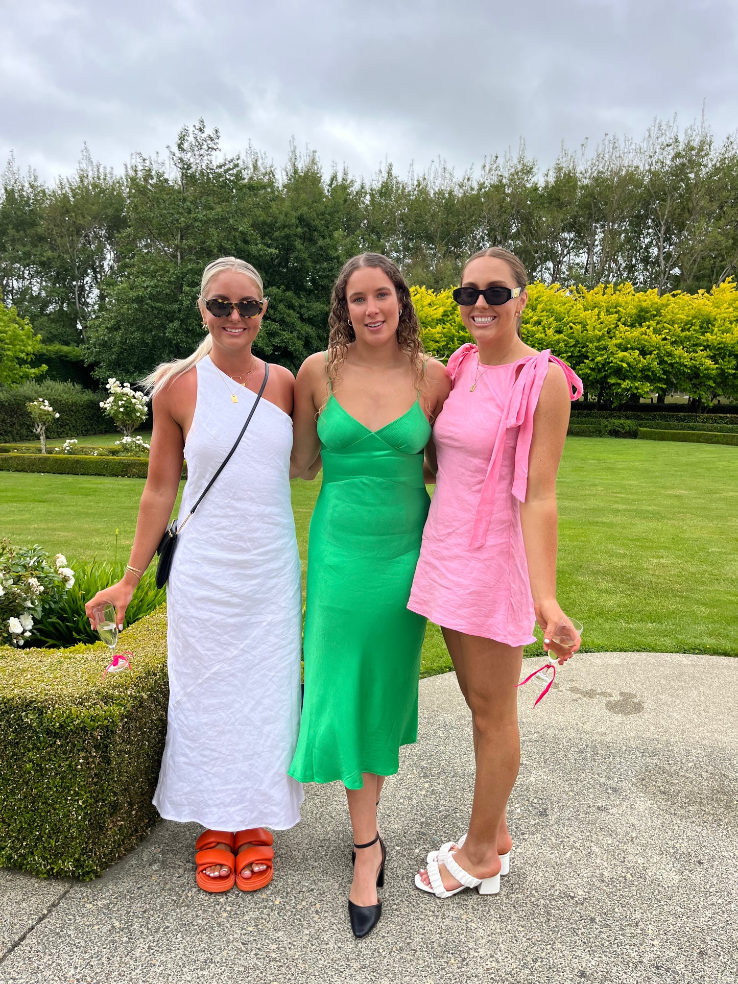 Dissh Addison white linen dress