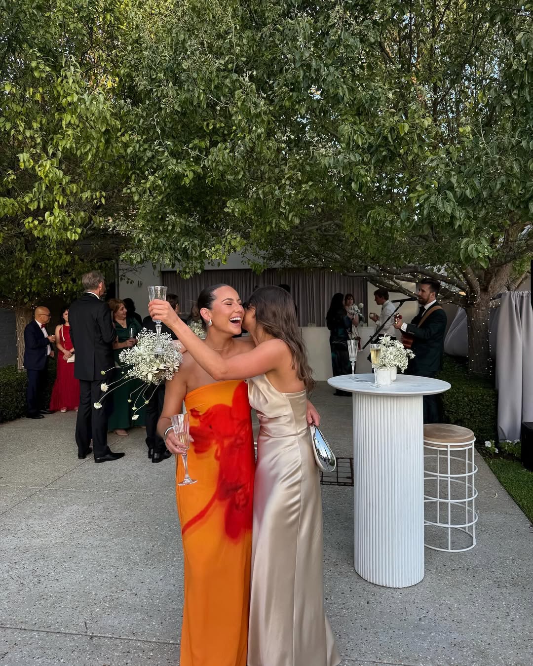 Meshki Amaya Dress Koi Orchid Print