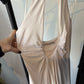 Misha Jennifer Cupro Maxi Gown - FOR SALE, Blush colour