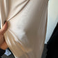 Misha Jennifer Cupro Maxi Gown - FOR SALE, Blush colour