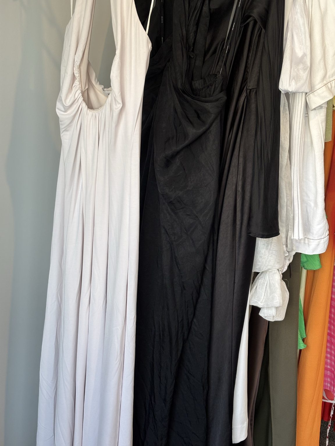 Misha Jennifer Cupro Maxi Gown - FOR SALE, Blush colour