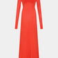 Sir Valejo Halter Dress - Tangerine