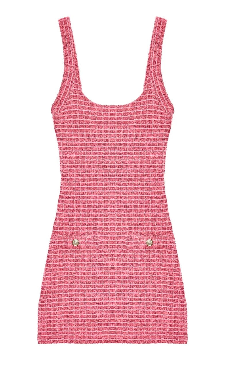 Gingham mini - Strawberry