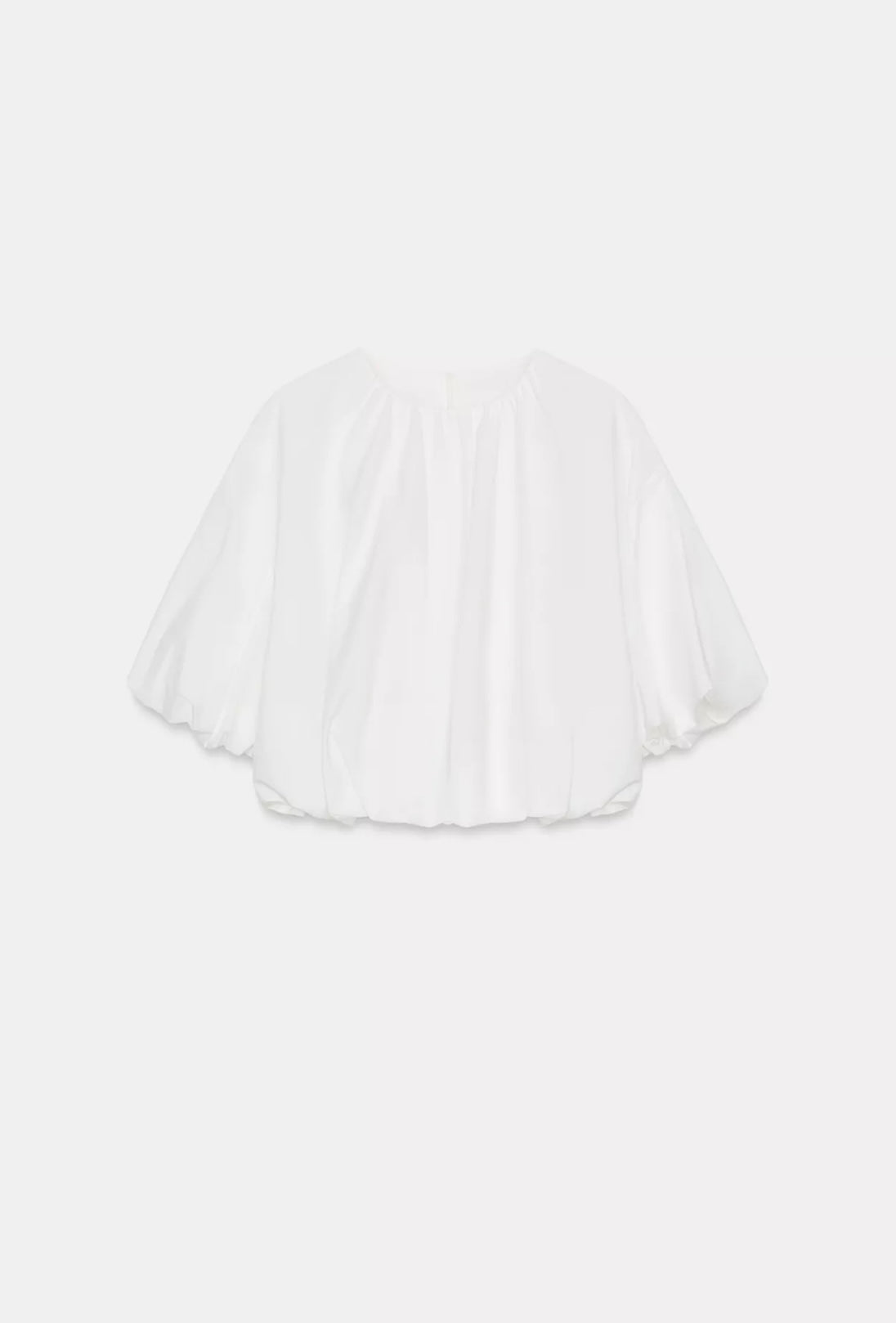 Zara White Poplin Set