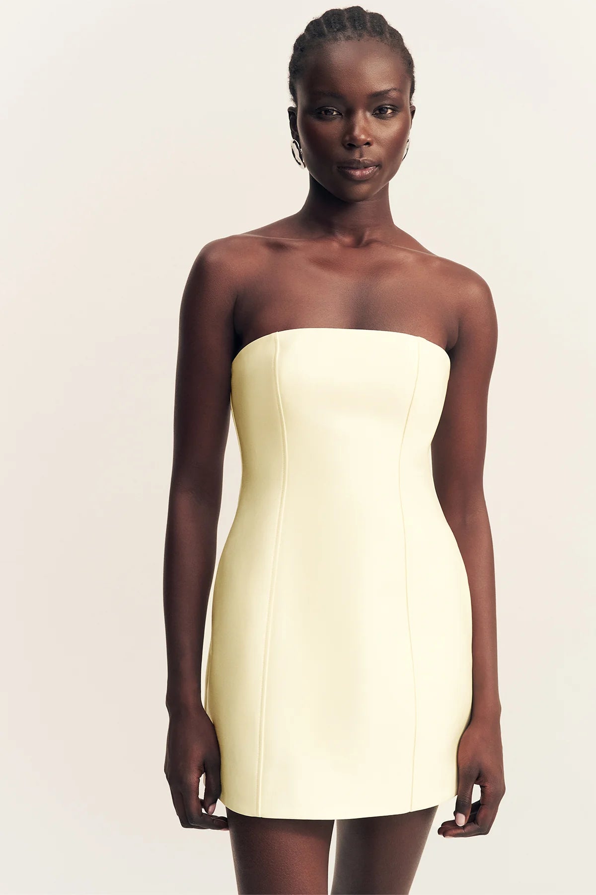 Shona Joy Otis Mini Dress - Yuzu