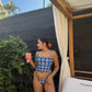 One Mile Alani Tankini Top Frangelica