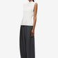 Misha Open Back Knit Top - Ivory