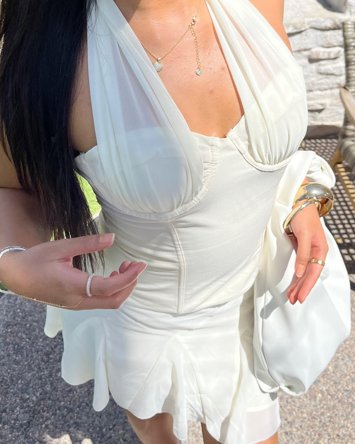 Match Maker Bustier - Off White