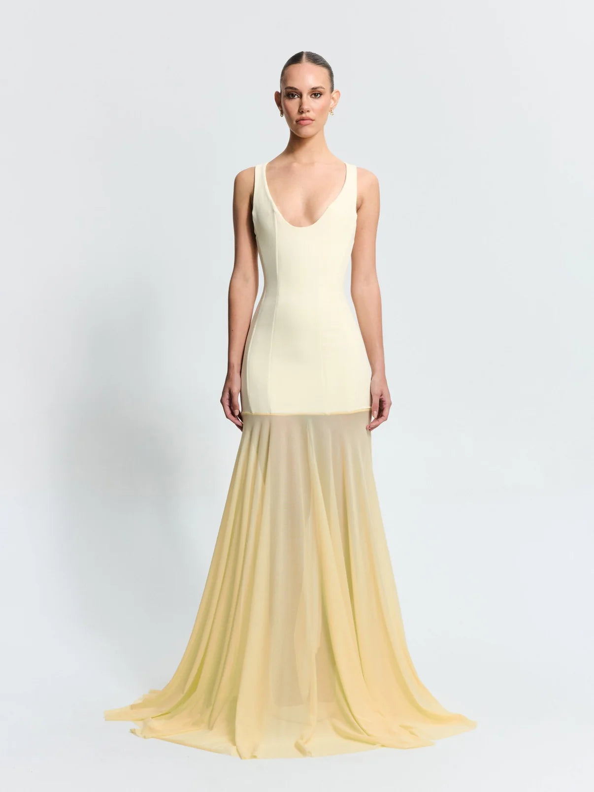 Effie Kats Odessa Gown - Lemon