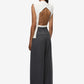 Misha Open Back Knit Top - Ivory