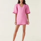 Aje Hunter Twisted Midi - Fuschia