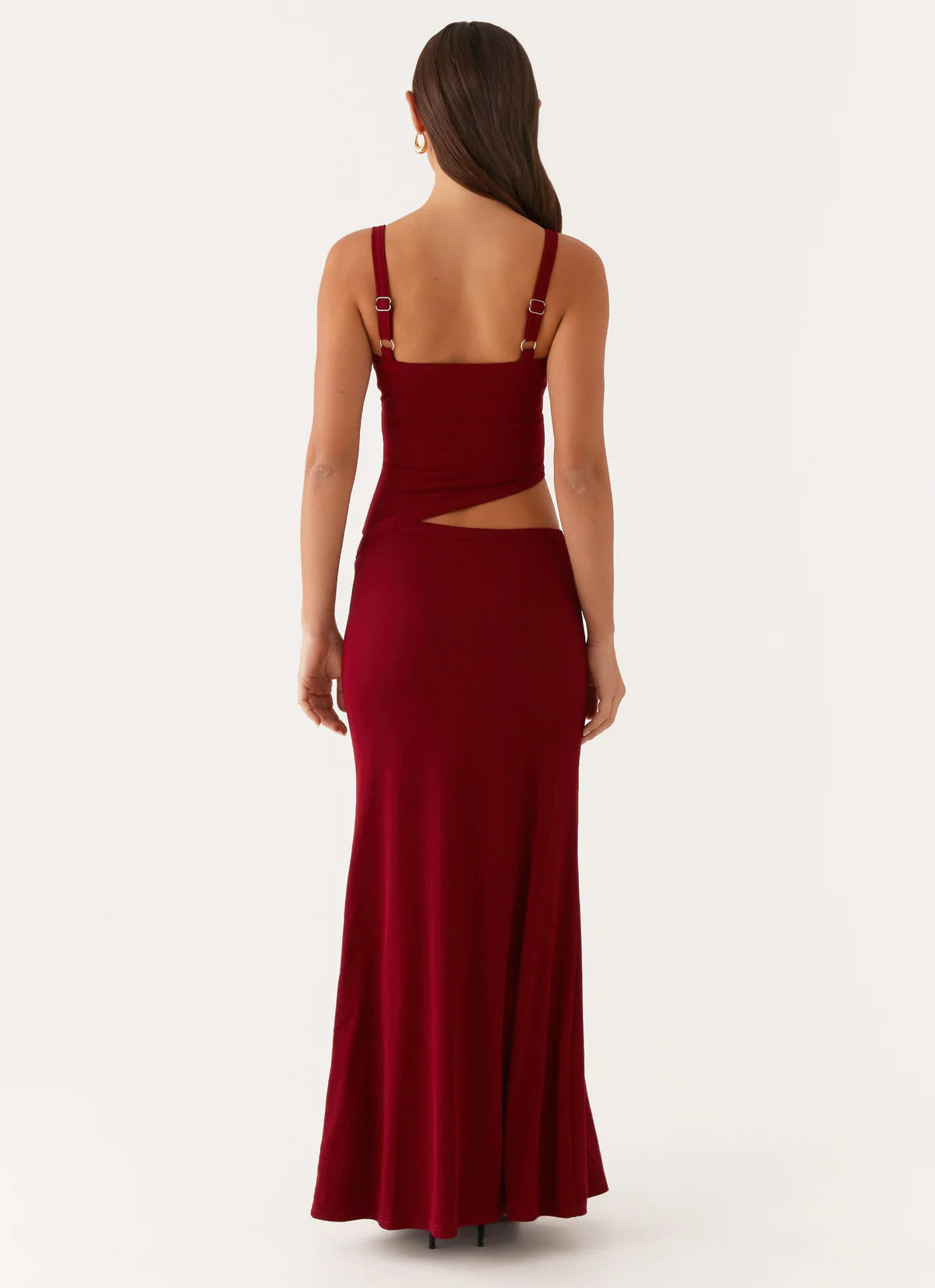 Peppermayo Jocelyn Maxi in Maroon