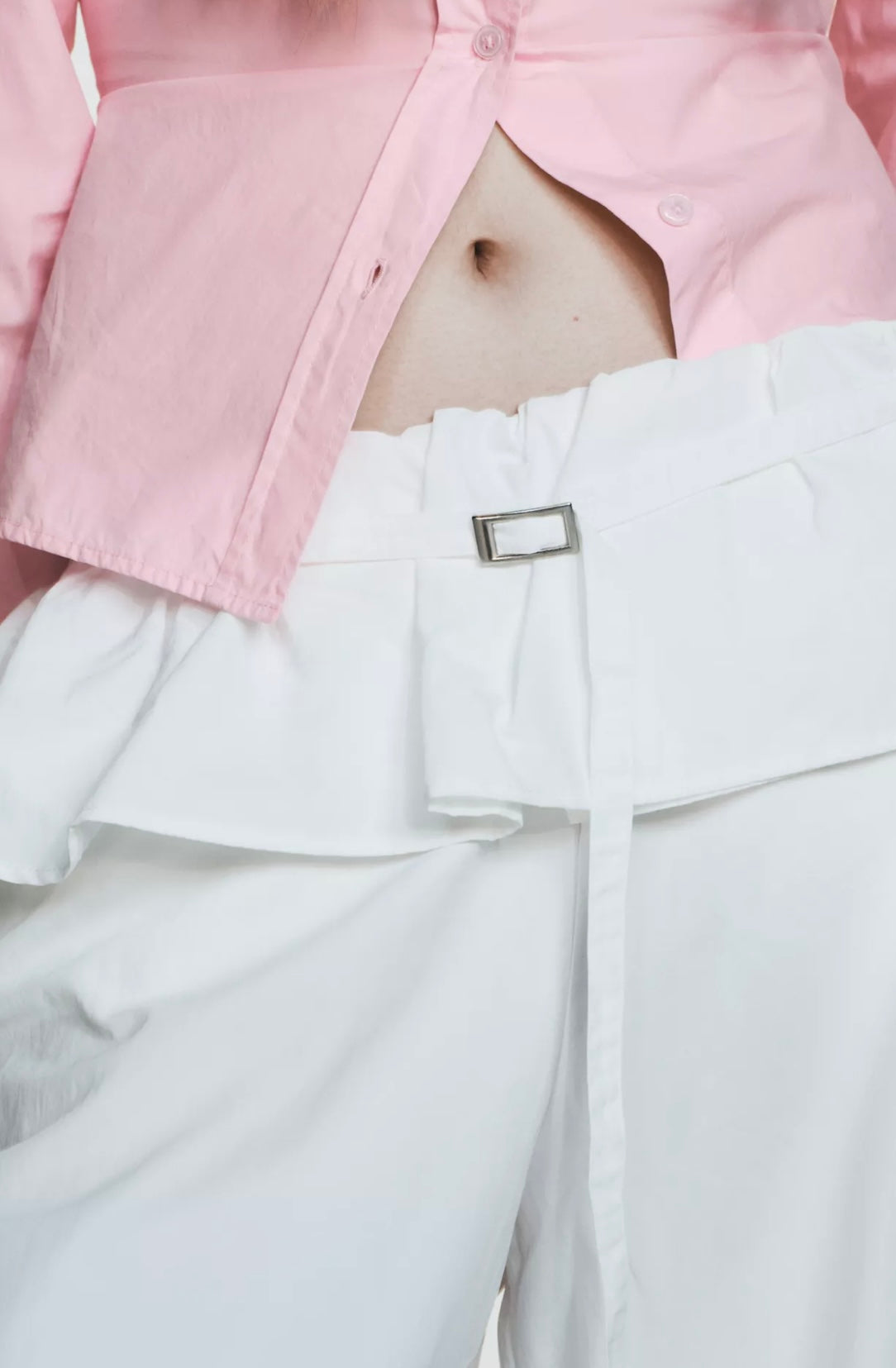 Zara White Poplin Set