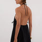 Dissh Abby Halter Linen Maxi