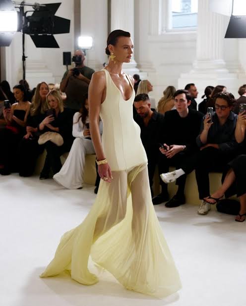 Effie Kats Odessa Gown - Lemon