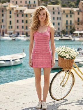 Gingham mini - Strawberry