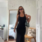 Dissh Abby Halter Linen Maxi