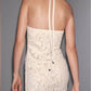Embroided Halter Dress - Ivory