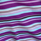 With Harper Lu Halter Maxi Dress in Violet Stripe