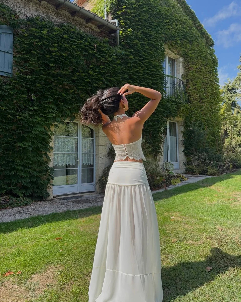 Ooh the Label Poppy Top and Skirt Set (2 skirt options)