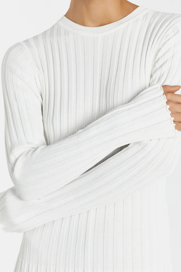 Dissh Ada off white midi dress OH Rents Dissh Ada off white midi dress OH Rents