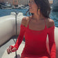 Sir Valejo Halter Dress - Tangerine